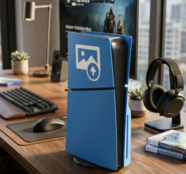 Ps5 skin personalisiert für ps5 slim - TenStickers
