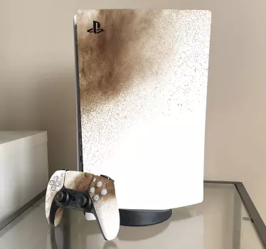 Ps5 skin sandbraunes muster - TenStickers