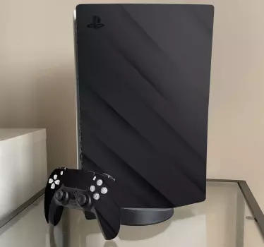 Ps5 skin schwarzes gaming zubehör - TenStickers