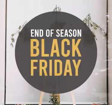 Wandtattoo Black Friday saisonschlussverkauf - TenStickers