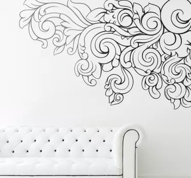 Renaissance Ecke Aufkleber - TenStickers