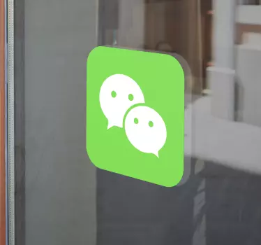 Schaufenster Folie kommunikationssymbol - TenStickers
