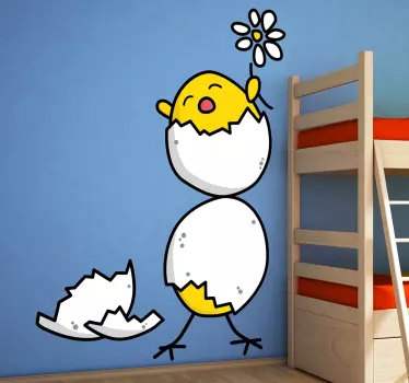 Schlüpfende Küken Aufkleber - TenStickers