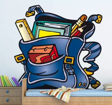 Schulranzen Aufkleber - TenStickers