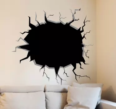 3D Wandtattoo Schwarzes Loch - TenStickers
