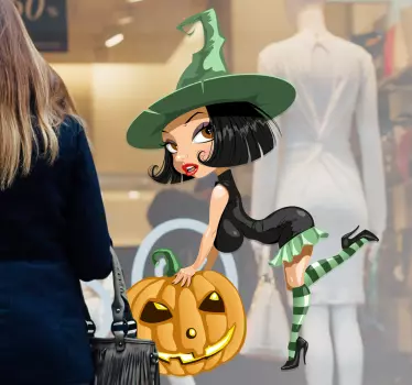 Sexy Halloween Aufkleber - TenStickers
