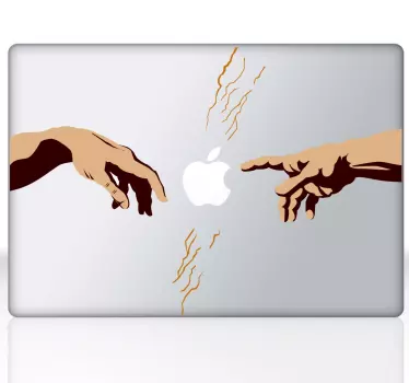 Sixtina Laptop Aufkleber - TenStickers