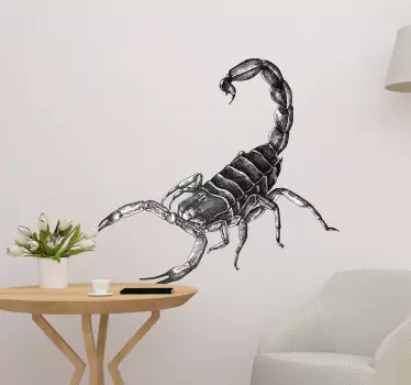 Skorpion tier Wandtattoo - TenStickers