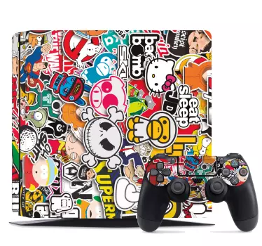 Sticker Bombe ps4 wandaufkleber - TenStickers