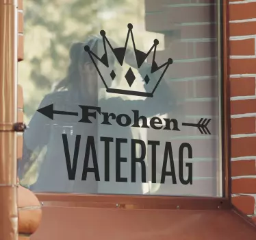 Sticker Frohen Vatertag - TenStickers