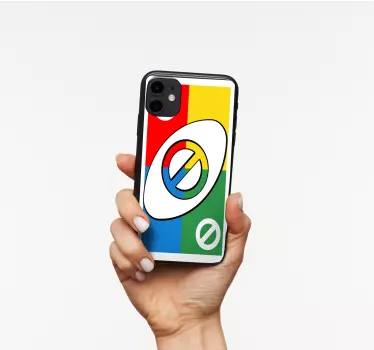 Sticker iphone buntes kartenspiel - TenStickers