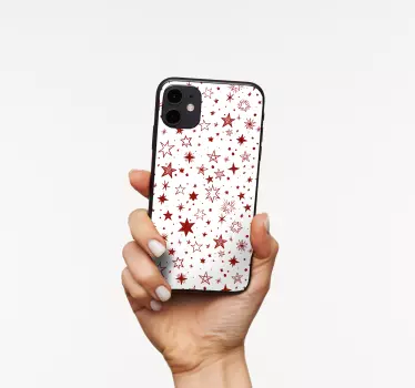 Sticker IPhone festliches sternenmotiv - TenStickers