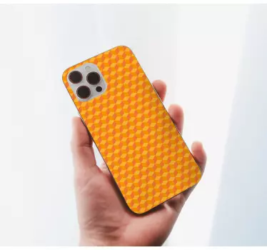 Sticker iphone geometrisches druckdesign case - TenStickers