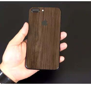 Sticker iphone holzmaserung finish - TenStickers
