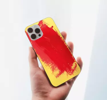 Sticker iphone lebendige farbexplosion - TenStickers