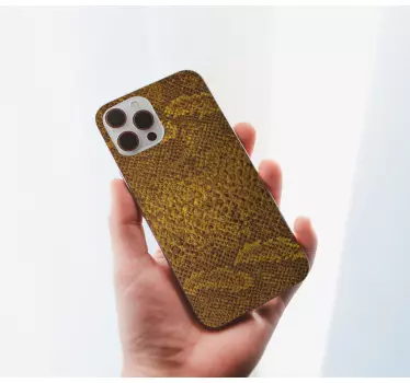 Sticker iphone schlangenleder muster - TenStickers