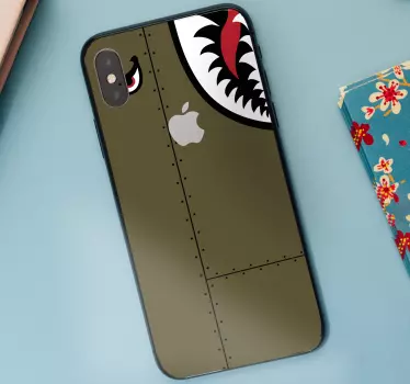 Sticker IPhone wildes hai-design - TenStickers