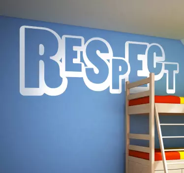 Sticker Respect Aretha Franklin - TenStickers