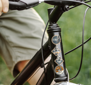 Fahrrad Aufkleber radsport-set-design - TenStickers