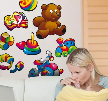 Sticker Set Kinderspielzeug - TenStickers