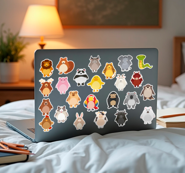 Laptop Aufkleber tier-Sticker-Kollektion - TenStickers