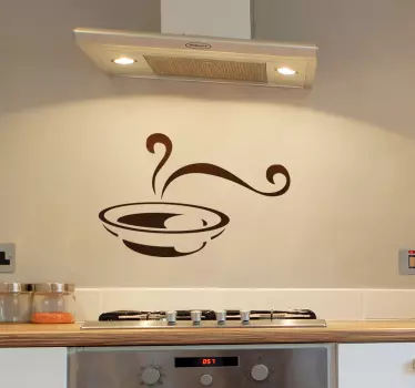 Suppe Wandtattoo - TenStickers
