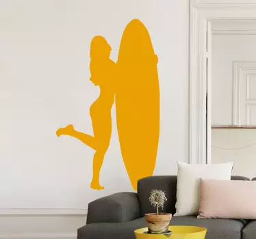 Surferin Aufkleber - TenStickers