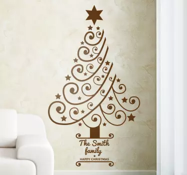 Tannenbaum Sticker - TenStickers