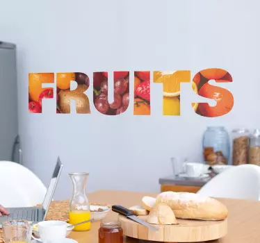 Wandtattoo Früchte Früchte Fruits - TenStickers