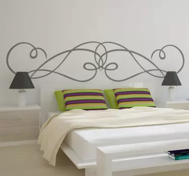 Tribal Kopfende Aufkleber - TenStickers