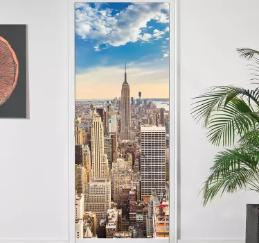 Wandtattoo Jugendzimmer New York Manhatten - TenStickers