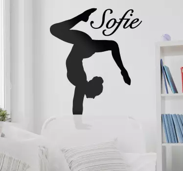 Wandtattoo Jugendzimmer Turnier Tanz - TenStickers