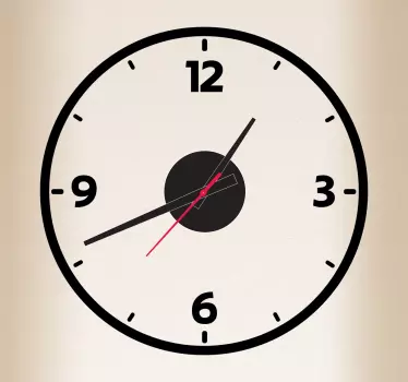 Uhr Sticker - TenStickers