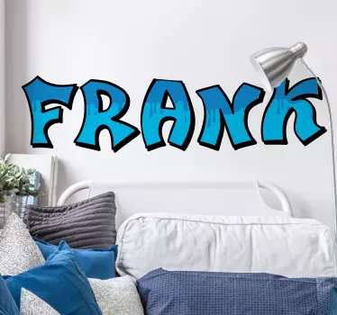 Urban Aufkleber Personalisierter name im graffiti-stil - TenStickers