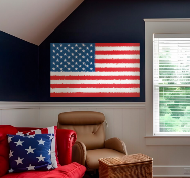 US Flagge Aufkleber - TenStickers