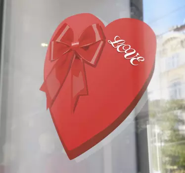 Valentinstag Geschenk Aufkleber - TenStickers