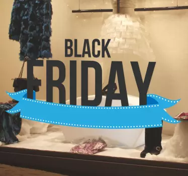Aufkleber Black Friday - TenStickers