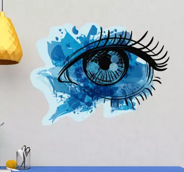 Wandtattoo Comic Auge - TenStickers
