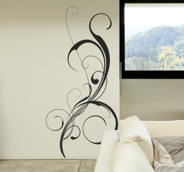 Wandtattoo Dekorative Ranke - TenStickers