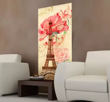 Wandtattoo Eiffelturm - TenStickers