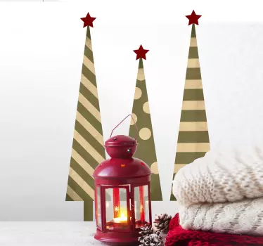 Aufkleber Wohnzimmer Weihnachtsbaum Christbaum Tannenbaum - TenStickers
