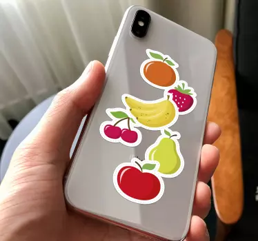 Wandtattoo Küche Obstsalat iPhone - TenStickers