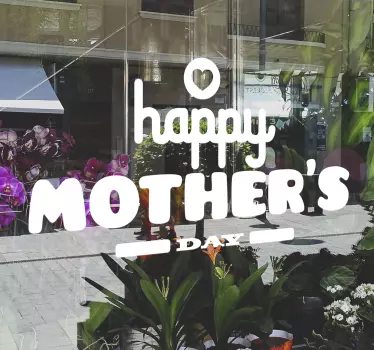 Wandtattoo Happy Mother's Day - TenStickers
