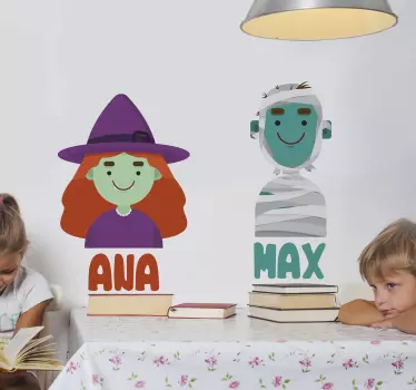 Wandtattoo Kinderzimmer anzeige benutzerdefinierter zeichen - TenStickers