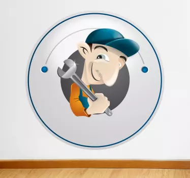 Wandtattoo Kinderzimmer Handwerker - TenStickers