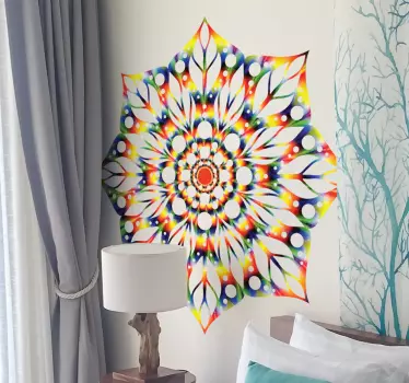 Wandtattoo Mandala Batik - TenStickers