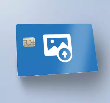 Personalisierbarer Kreditkarten Aufkleber - TenStickers