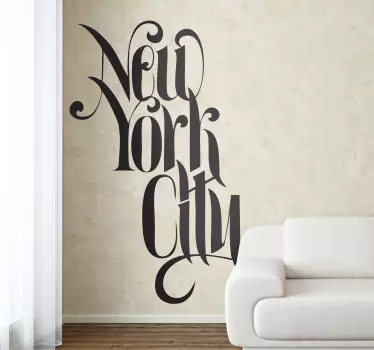 Wandtattoo New York City - TenStickers