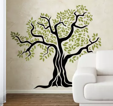 Wandtattoo Olivenbaum - TenStickers