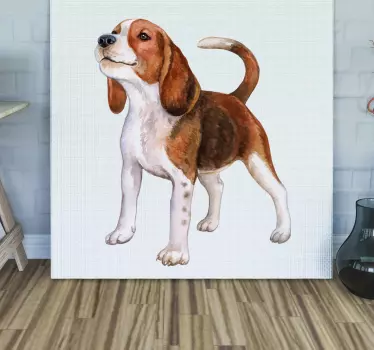 Wandtattoo Realistischer Welpe - TenStickers